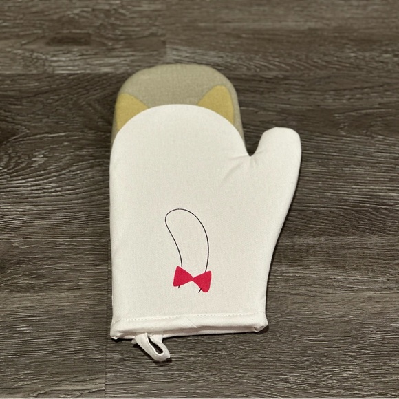 Kitten Cat Baking / Cooking Mitten ❘ Mitt - Ivory Color (1pc) - Picture 2 of 2